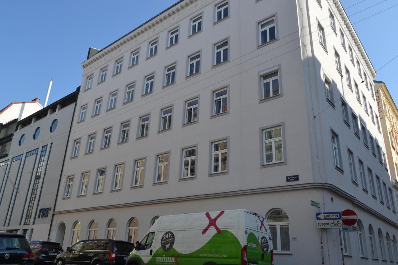 Goldfisch Apartment Taborstrasse Wenen Buitenkant foto